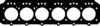 GLASER H50327-00 Gasket, cylinder head